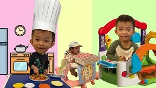 煮飯仔玩具 | 提子哥哥整PIZZA