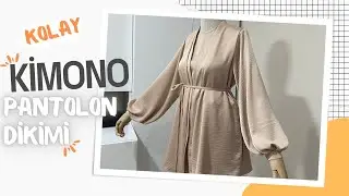 KİMONO PANTOLON TAKIM DİKİMİ