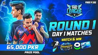DEMONS PRIDE PRO LEAGUE 7 | FREE FIRE X DEMONS PRIDE | GROUP A,B,C,D | DAY 1 | HUNI X ANKI X RZ X JG