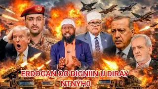 !RAN OO DHULKA KU JIIDAY TRUMP IYO KOOXDISA; ERDOGAN OO NTNYH0 KUSO JEESTAY AQOONSIGA SOMALILAND OO