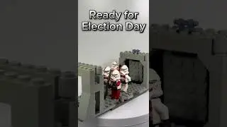 Prepping for US Election Day | #classiclegostarwars #legoshorts