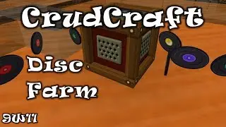 CrudCraft: 9Worlds Server Ep 11 - Music Disc Farm
