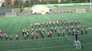 Fallston HS Marching Band at 2018 HCPS Marching Band Showcase