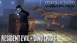 CODE: DINO-H - Dino Crisis Inspired Game with Fixed Camera | Prototype Gameplay No Commentary