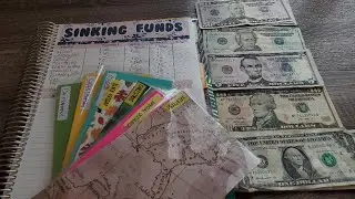 Stuffing My Sinking Funds | July 2019| Paycheck #2 | Disney Money Goal Reached | Erin Condren Deluxe