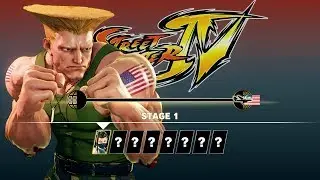 SFV AE - Guile Arcade Mode (Full) [Street Fighter 4 Path]