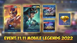 Event 11.11 ML 2022 - Semua Skin Diskon dan Ada Gacha Recall Tas Tas