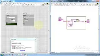 How to use In Place Element Structure Unbundle / Bundle Elements Border Node in LabVIEW
