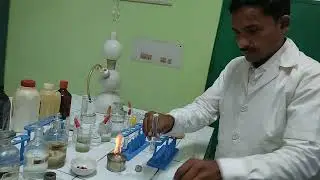 Salt analysis of Barium Nitrate