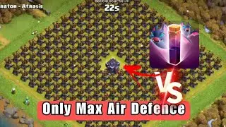 Bat Spell VS Air Defence | Clash Of Clans