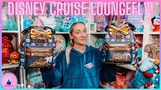Disney Unboxing Vlog Disney Cruise Line Magic & Fantasy Ship Loungefly Mini Backpacks Haul Vlog Love