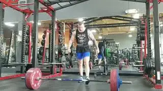 Shaun Davis 3 rep PR @ 600lbs.