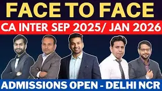 CA Inter FACE TO FACE Batch Update ✅ RKG Institute ADMISSIONS OPEN | 📞 9625069819