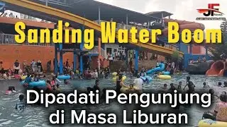 Sanding Water Boom Dipadati Pengunjung di Masa Liburan