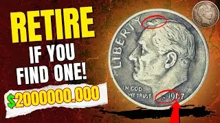 DO NOT SPEND These 5 Roosevelt Dimes 💰 Rare U.S. Coins Worth Big Money!
