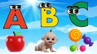 Simple ABC Phonics Song | A for Apple 🍎 | Kids Learning Video | Nursery Rhymes