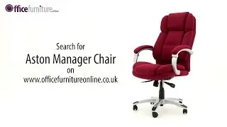 Aston Manager Chair - Features and User Guide
