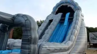 Roaring River 22 Foot Inflatable Water Slide | Wet or Dry Slide| Cincinnati Dayton Rental