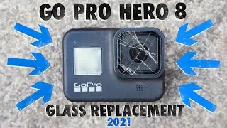 How to fix a go pro 8 glass lens cover in 2021 camera butter replacement kit street photography