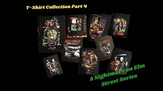 A Nightmare On Elm Street T-Shirt Collection (Horror T-Shirt Collection Part 4)