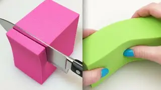 Satisfying Kinetic Sand Scooping - ASMR Sounds