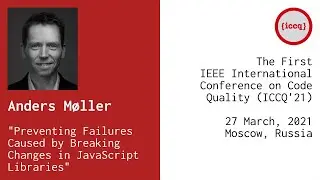 Anders M&oslash;ller: Preventing Failures Caused by Breaking Changes in JavaScript Libraries