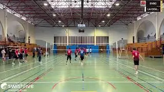 Live propuls&eacute; par l'application Swish Live SVBC VS LA COURNEUVE