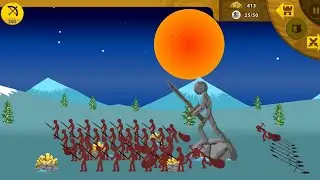 ARMY ZOMBIE x99999, MARROWKAI VS Mod |FINAL BOSS INSANE | Stick War Legacy saga mastar