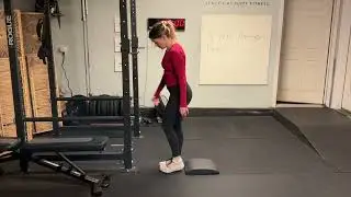 Assisted Shrimp Squat w/Quad Pull