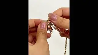DIY Gold Chain & Charms Assembly! Make Your Own Unique Necklace#jewelry #diyjewelry #necklace