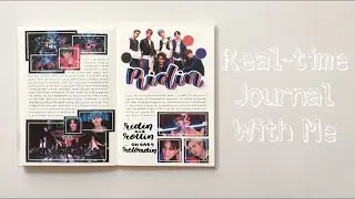 Real Time ASMR Kpop Journal With Me | NCT Dream Ridin