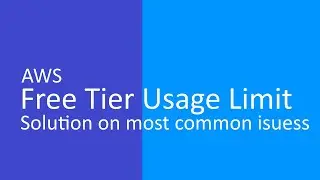 AWS Free Tier Limit for beginners