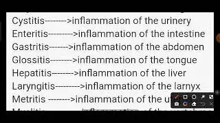 Different Diseases Name | Human Body Disease name | Cystitis | Hepatitis | Enteritis | Colitis