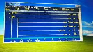 How to Upload PLC A0J2CPU ( MELSEC MEDOC 2.4)