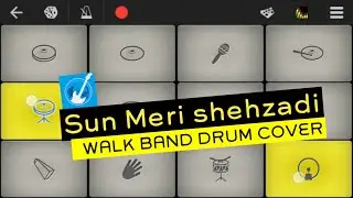 Sun Meri Shehzaadi Walk Band  Drum Cover | use earphone | o p zade |
