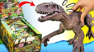 VELOCIRAPTOR DEPREDADOR GIGANTE, ANQUILOSAURIO, GALLIMIMUS | GIGANTES DEL JURASICO | ¡INCREIBLE!