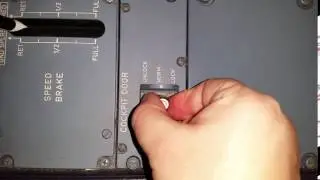 A320 cockpit door lock and unlock
