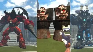 Fear: evolution of drill man/gman/titan tv man in Garry's Mod