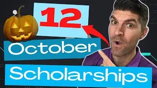 College Scholarships To Apply For Due October | How To Find Scholarships For College!
