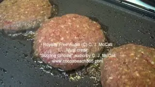 Sizzling Griddle Sound Effect - Royalty Free Audio
