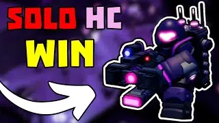SOLO Hardcore Unknown Garden победа + полный гайд | TDS Tower Defense Simulator