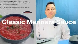 The classic Marinara Sauce is one of the purest expressions of tomato flavor simple, bright, 