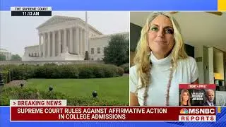 Professor Jennifer Mascott Speaks with MSNBC on the Supreme Court's Ruling on Affirmative Action