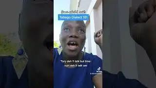 How to greet a Tobagonian you haven't seen in a while | Tobago Dialect 101 | Tobago Culture #shorts