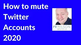 How to mute Twitter accounts 2020