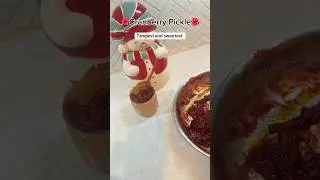 This Cranberry Pickle Will Blow Your Mind 😍 | Easy Achar Recipe #cranberry #pickle #easyrecipe