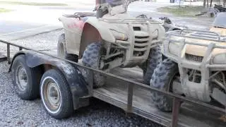 How To Load An ATV Onto A Trailer
