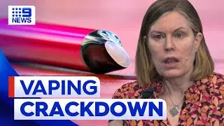 Government to tackle school vaping problem | 9 News Australia
