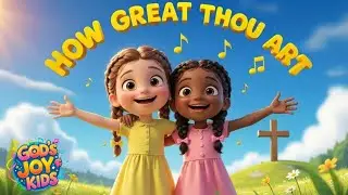 How Great Thou Art | Joyful Christian Song for Kids | Worship for Families and Sunday School