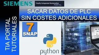 captura de DATOS con snap7 python #1 Conectividad a PLC SIEMENS